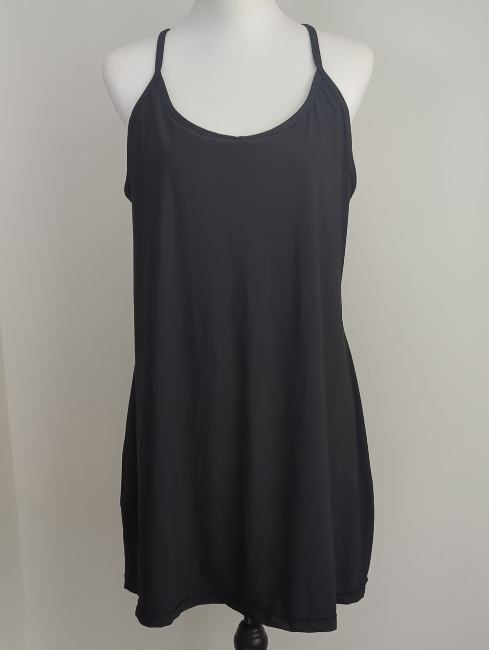 NWOT URBEST 2-in-1 Active Tennis Dress Black XLARGE